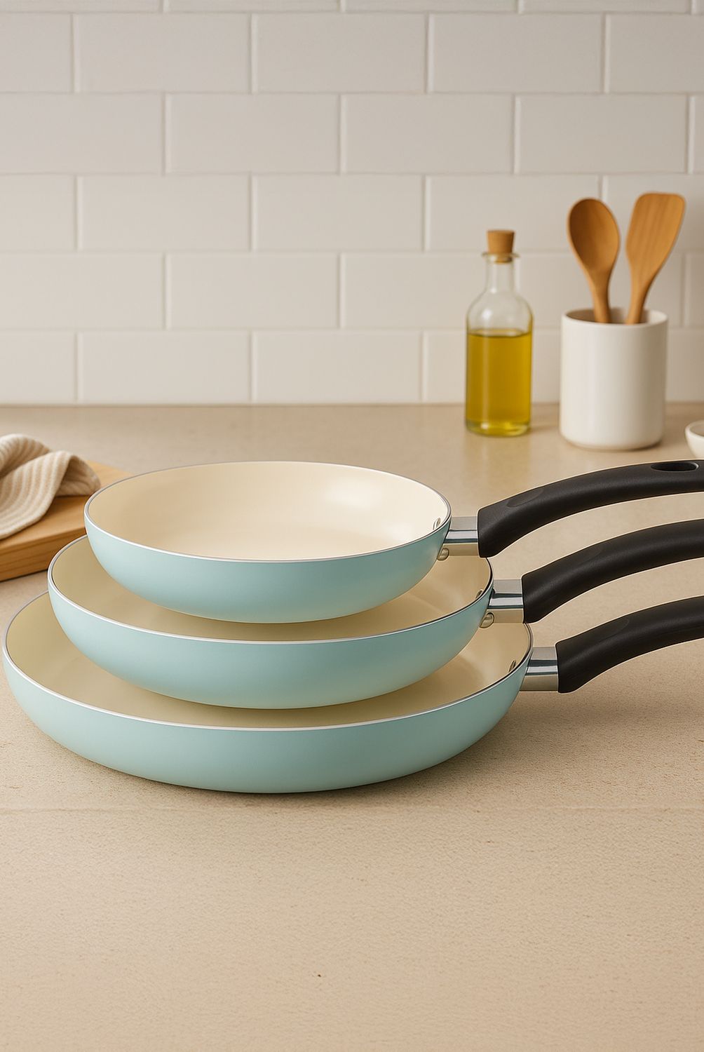 JUST HOME COLLECTION - Set 3 Sartenes 20/24/28cm