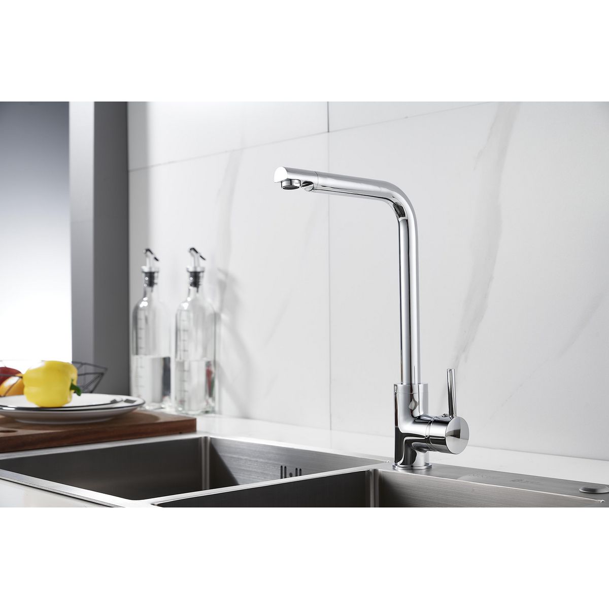 SENSI DACQUA - Llave de Cocina Monomando Sena Cromado