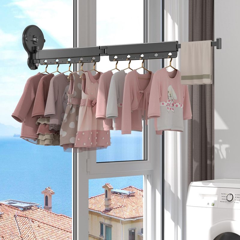 KLEINE WOLKE - Brazo Tendedero para Muro 114cm