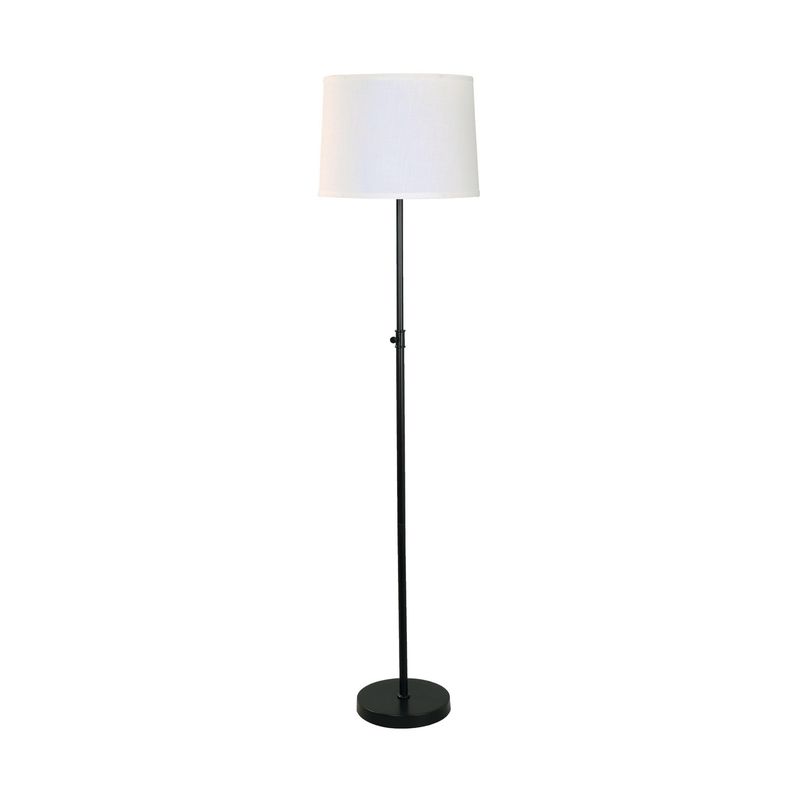 JUST HOME COLLECTION - Lámpara de Pie Negro 1L E27
