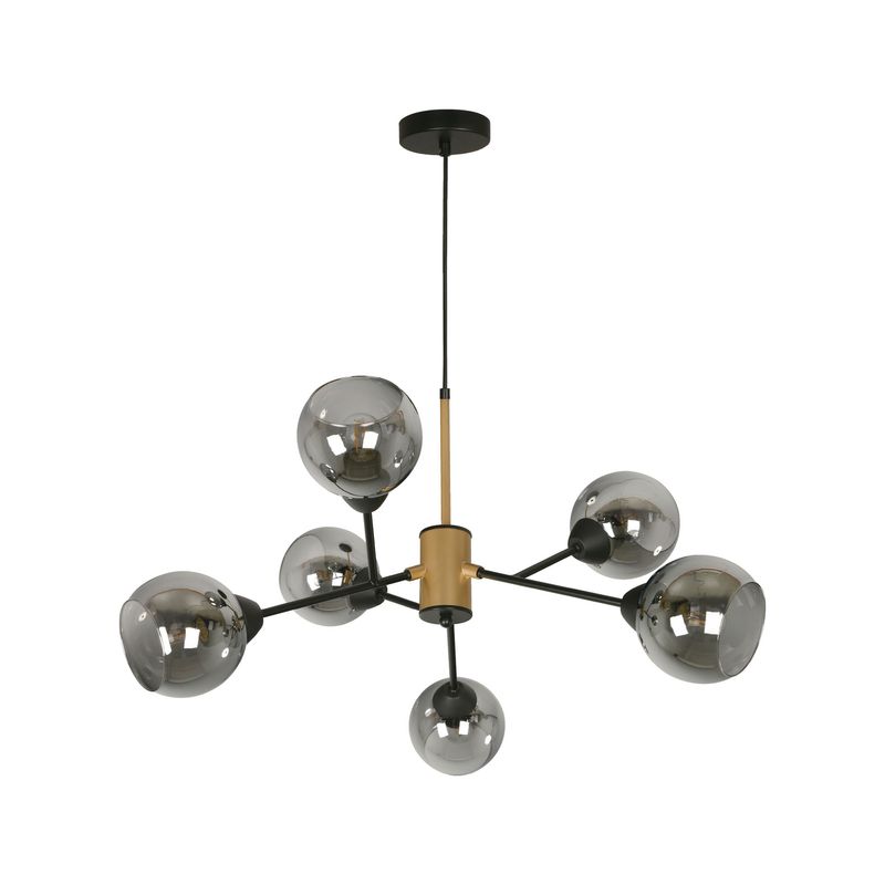 JUST HOME COLLECTION - Lámpara Colgante 6L E27