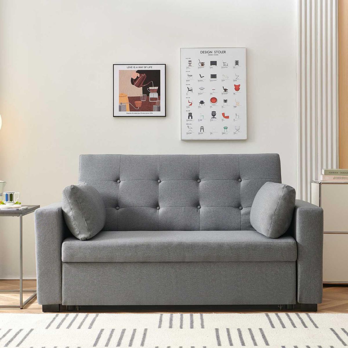 JUST HOME COLLECTION -  Pau Gris 171x88x93 cm