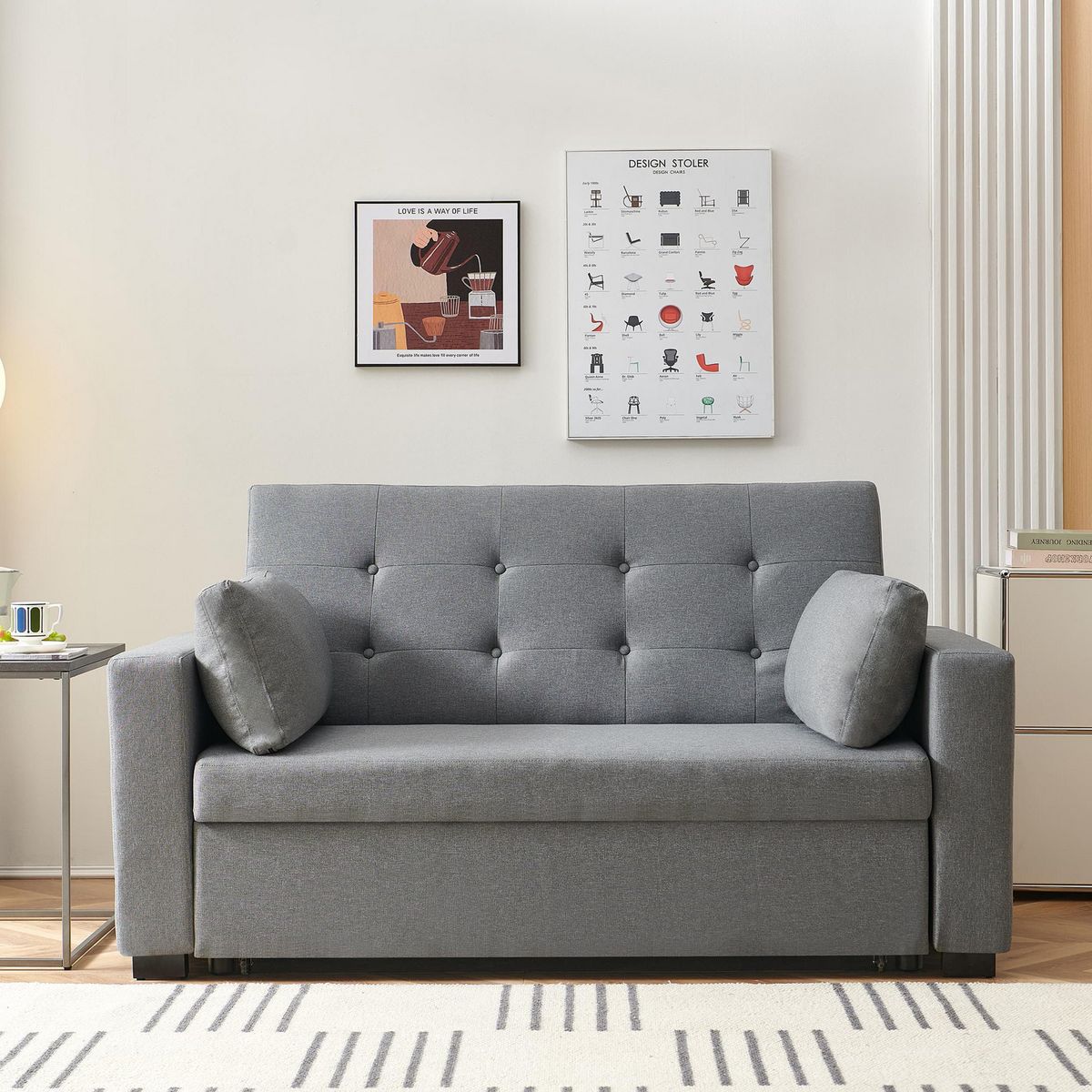 JUST HOME COLLECTION -  Pau Gris 171x88x93 cm