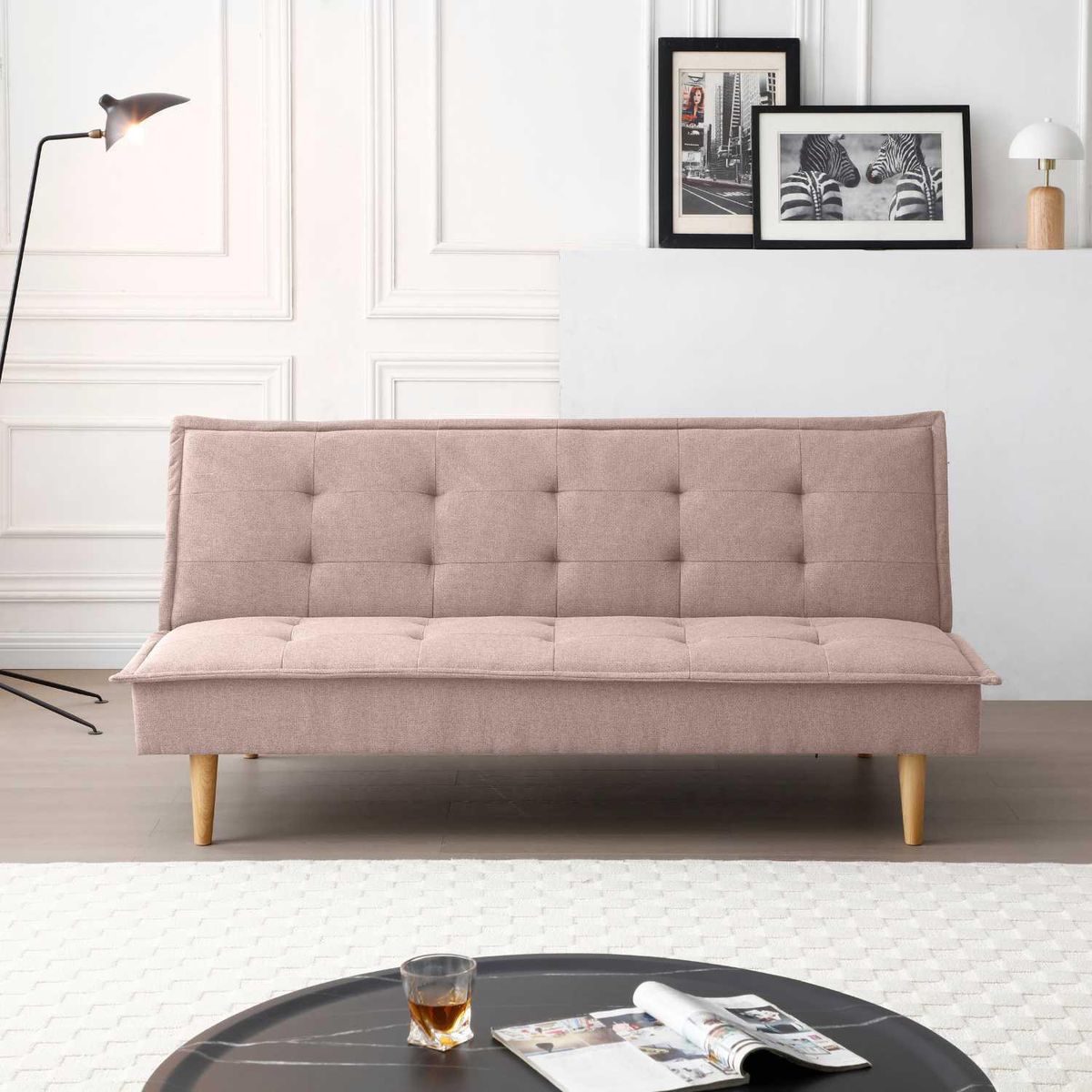 JUST HOME COLLECTION - Futón Magnus Beige