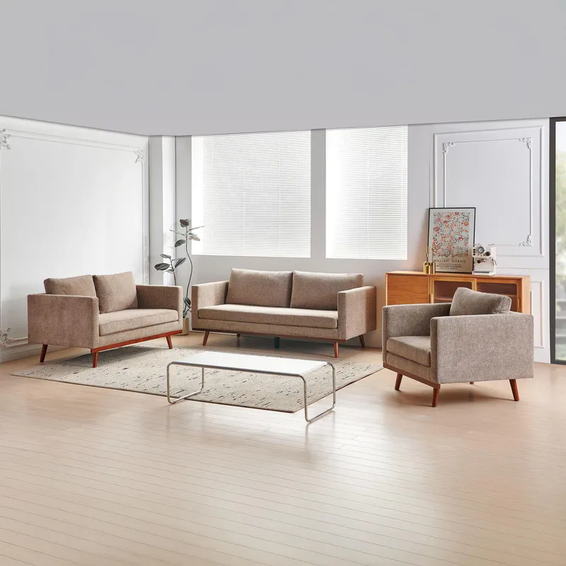 JUST HOME COLLECTION - Juego de Sala 3-2-1 Cuerpos Heidi