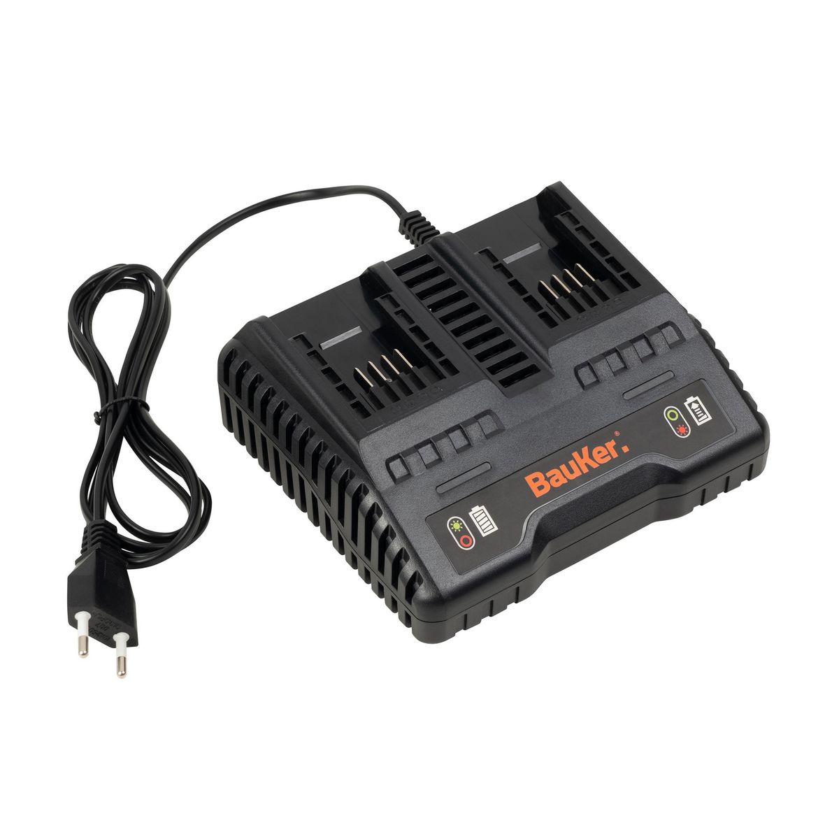 BAUKER - Cargador Doble 2AH 20V