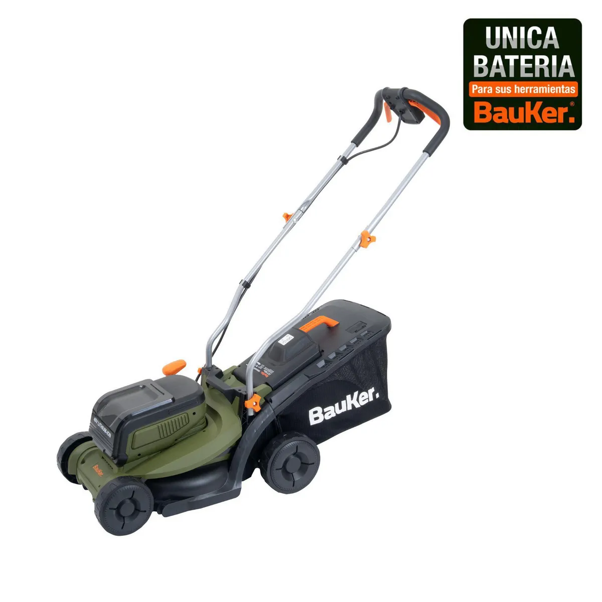 BAUKER - Set Cortacésped Inalámbrico 20V + Batería