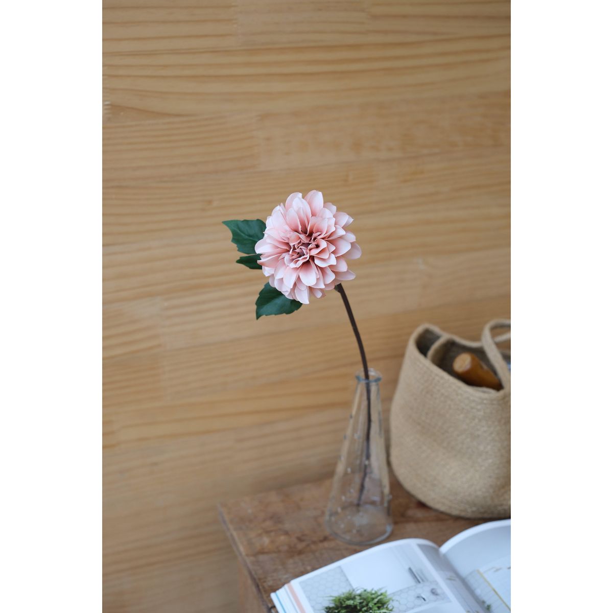 JUST HOME COLLECTION - Vara Dahlia Artificial 43 cm Rosada