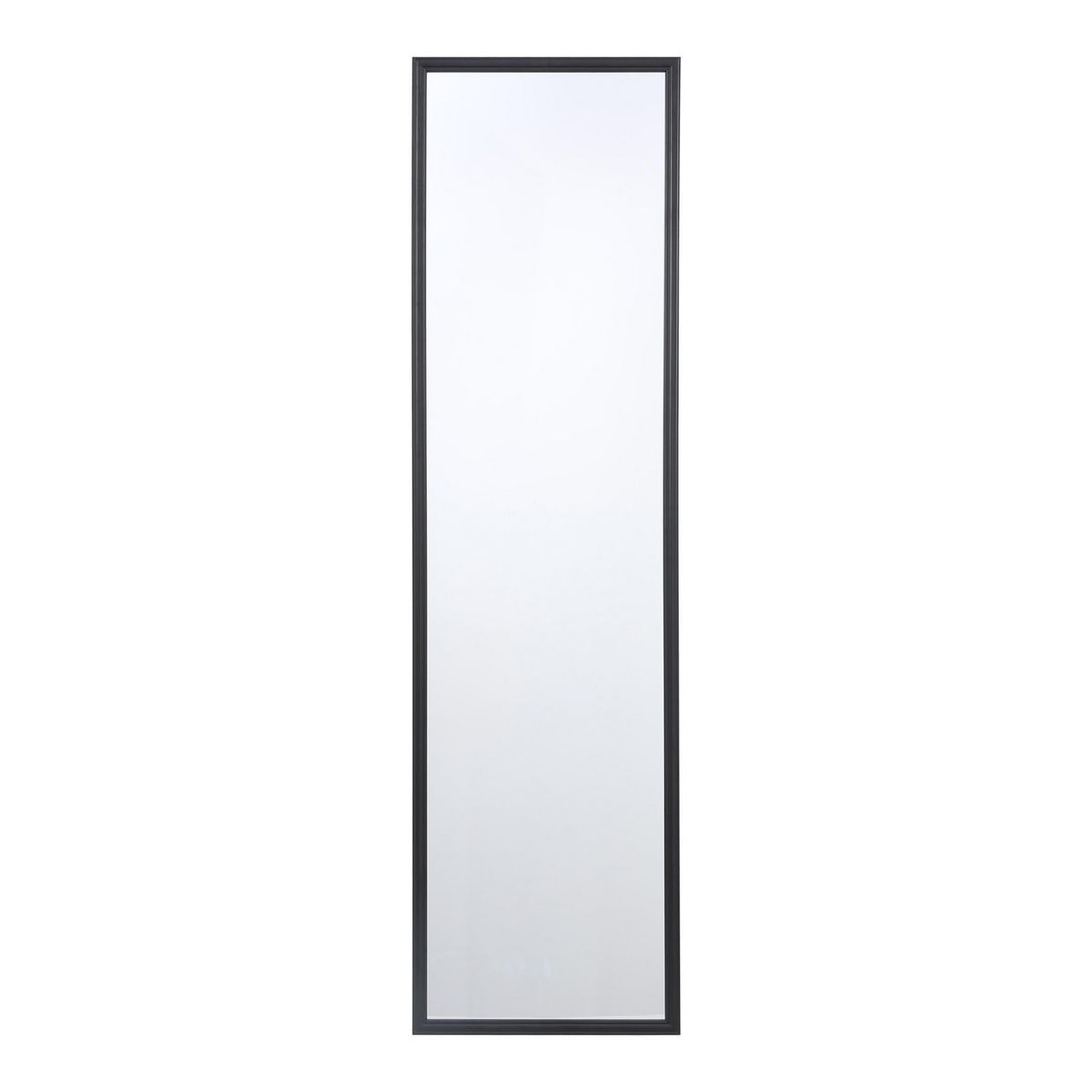 CASA BONITA - Espejo Decorativo Rectangular Negro 30x120cm