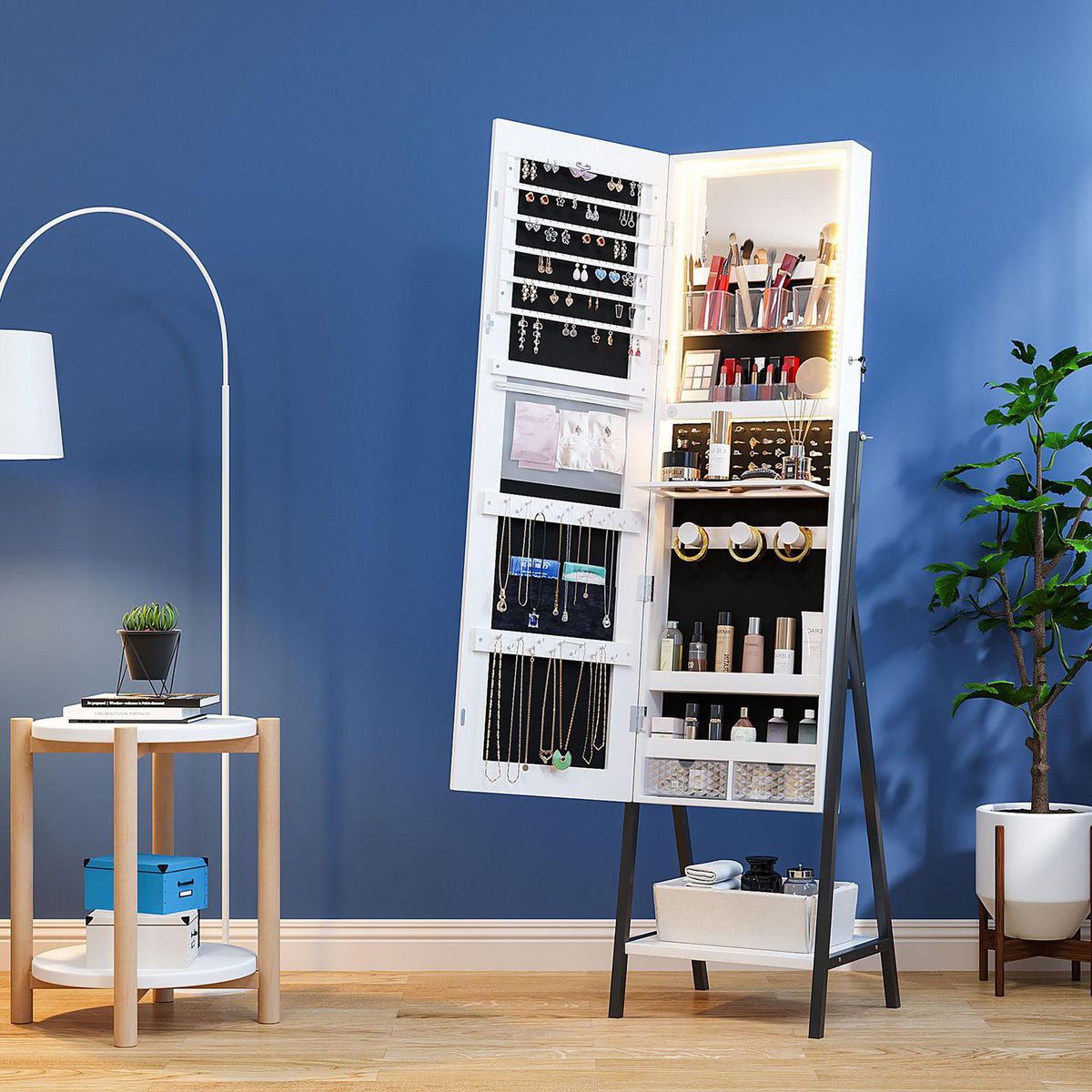 JUST HOME COLLECTION - Espejo Joyero Rectangular