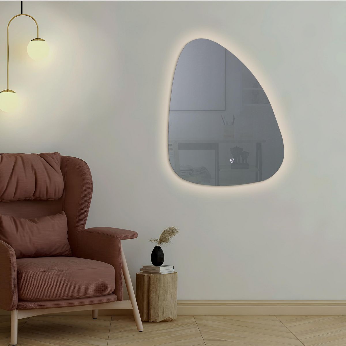 JUST HOME COLLECTION - Espejo LED 60x80cm