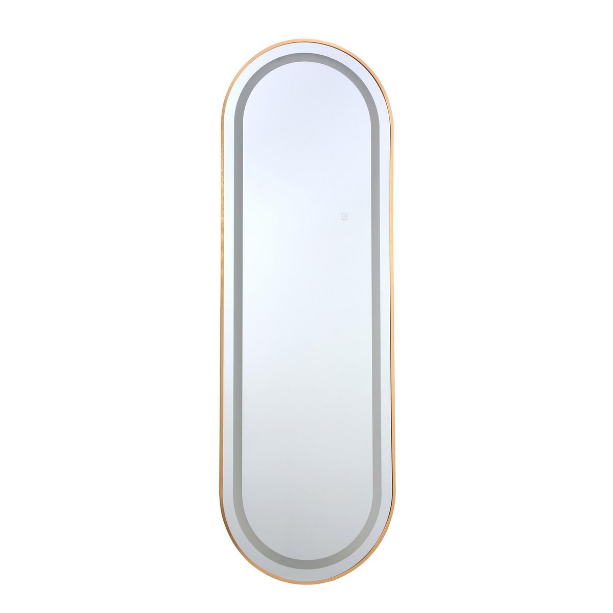 JUST HOME COLLECTION - Espejo LED Dorado 50x150cm