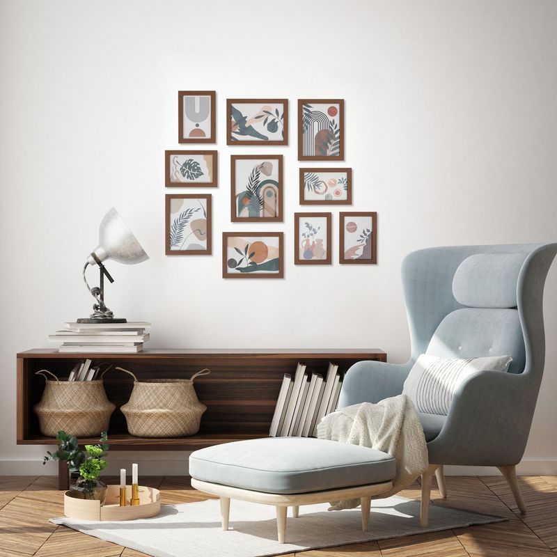 JUST HOME COLLECTION - Set 10 Marcos de Foto Natural