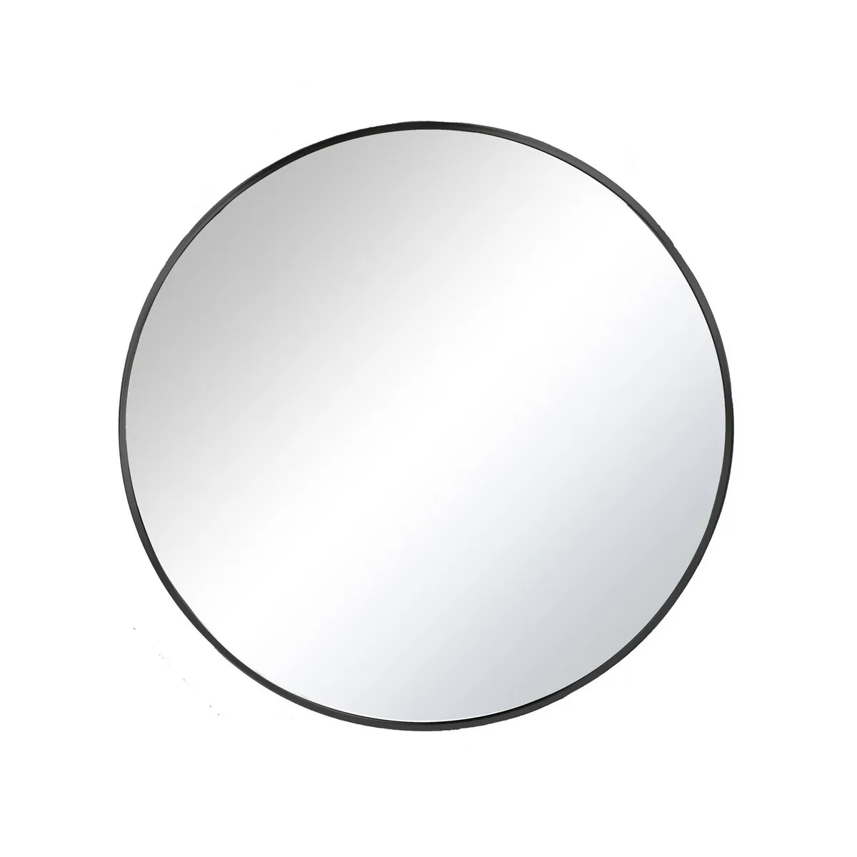 JUST HOME COLLECTION - Espejo Redondo Negro 100cm