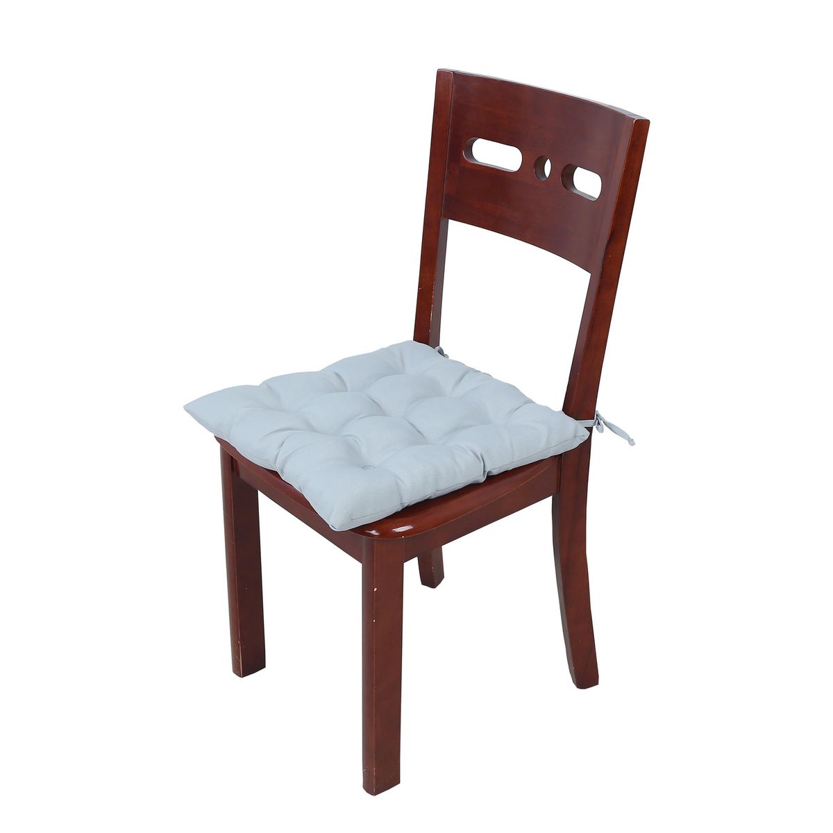 JUST HOME COLLECTION - Cojín Tatami Liso Gris 43x43cm