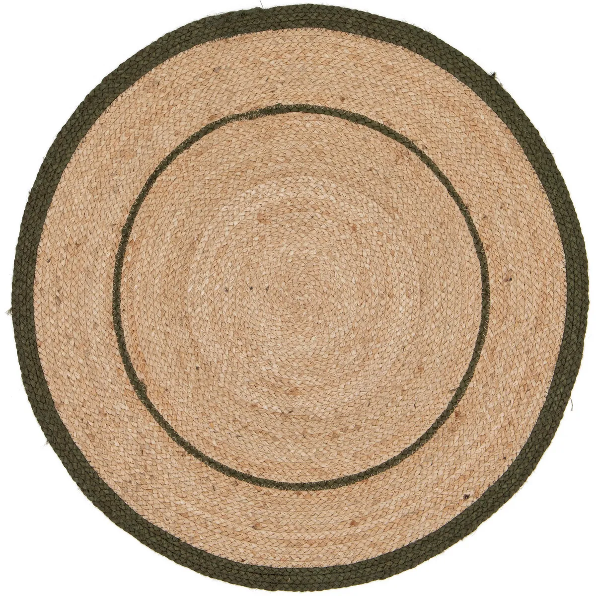 JUST HOME COLLECTION - Alfombra Redonda 120x120cm Natural