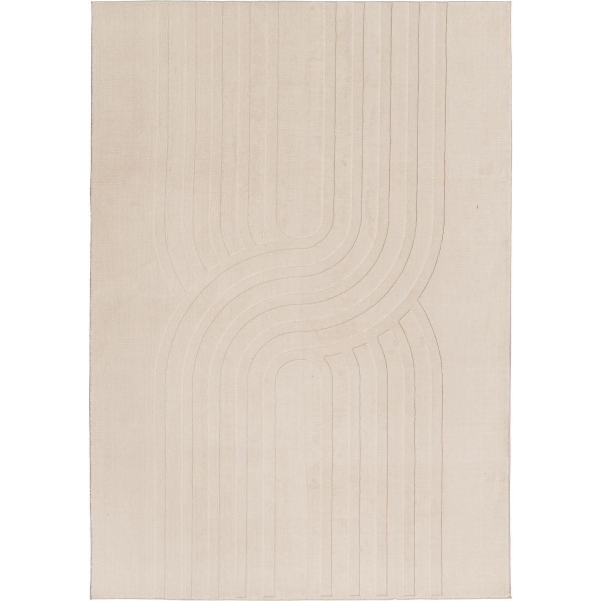 JUST HOME COLLECTION - Alfombra Canyon Crema 160x230cm