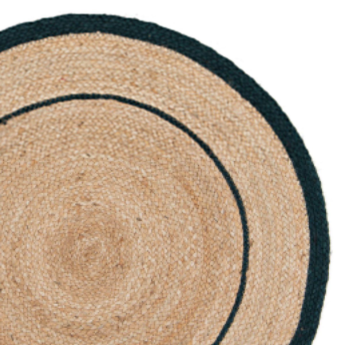 JUST HOME COLLECTION - Alfombra Redonda 120x120cm Natural