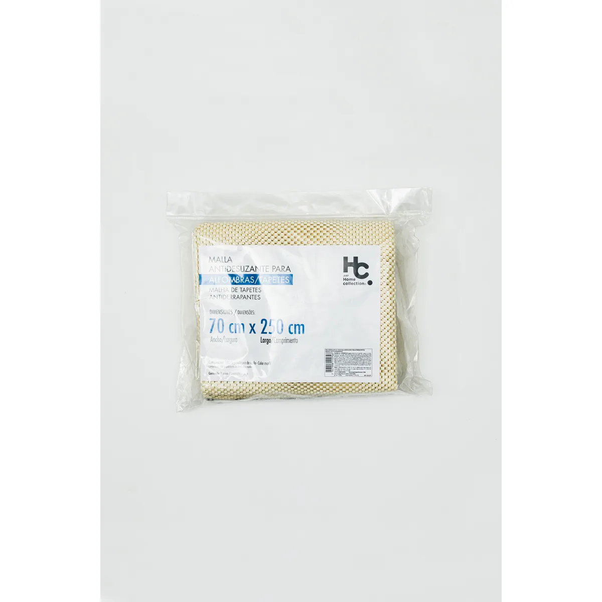 JUST HOME COLLECTION - Malla Antideslizante para Alfombra 70x250cm