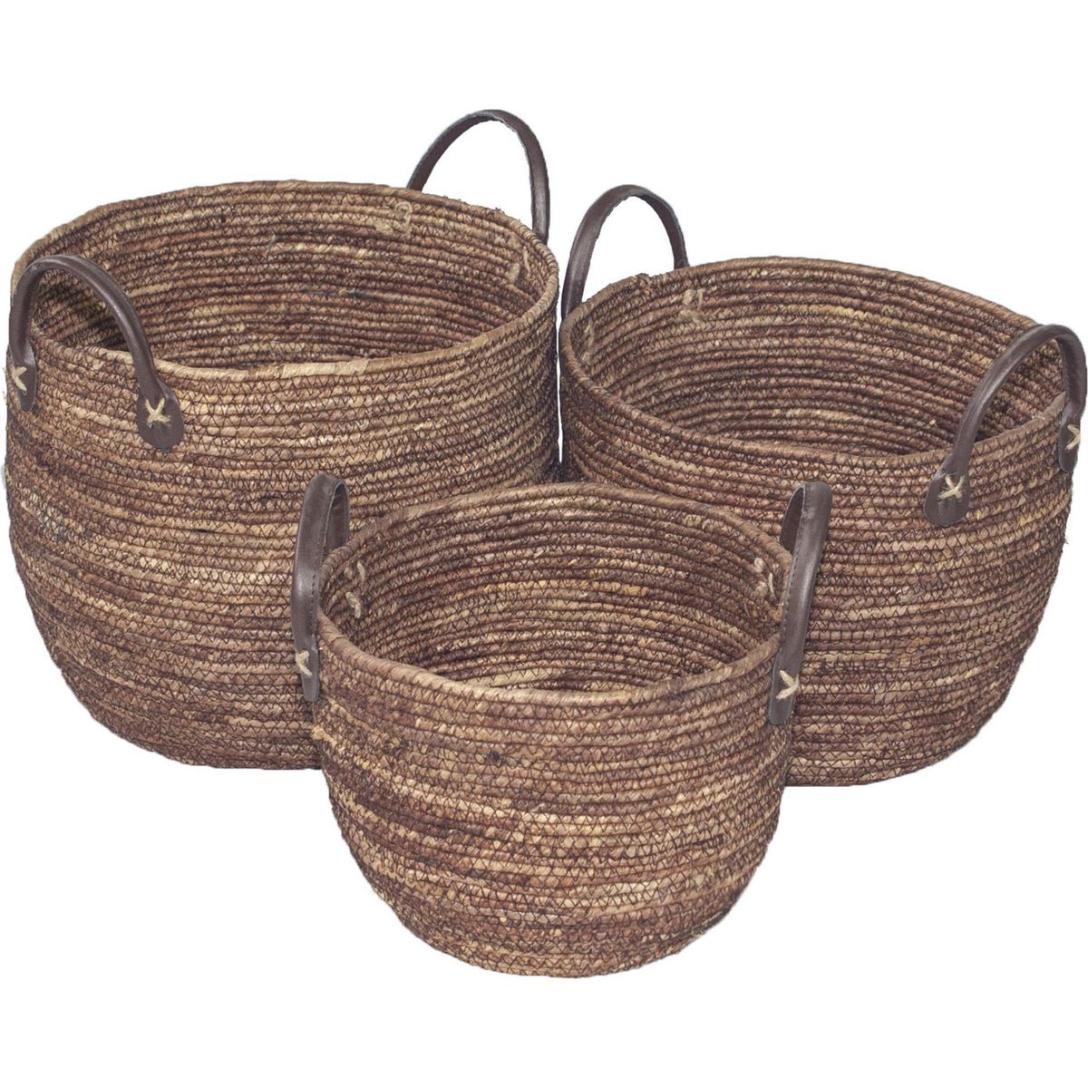 JUST HOME COLLECTION - Set 3 Canastos Pekín