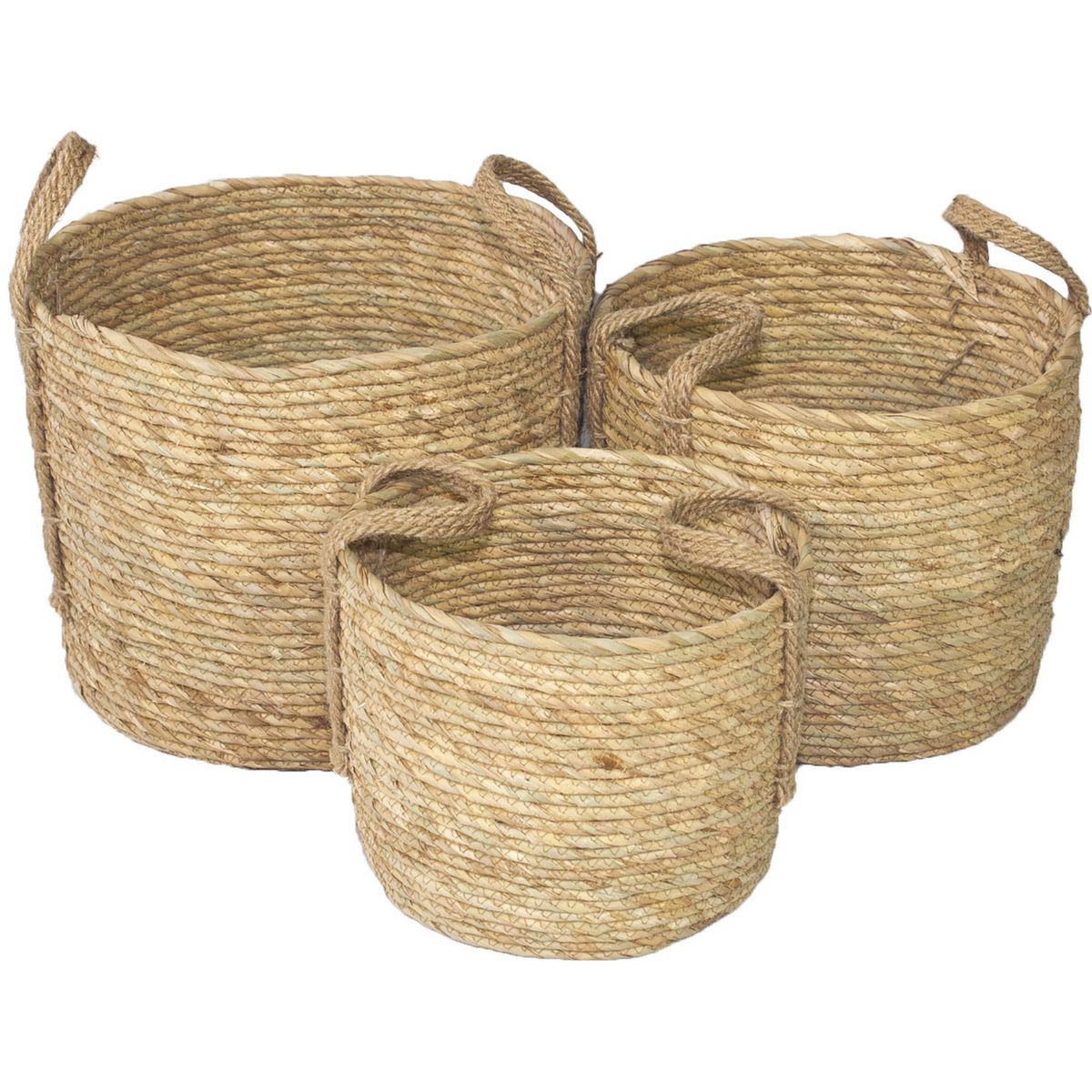 JUST HOME COLLECTION - Set 3 Canastos Gansu