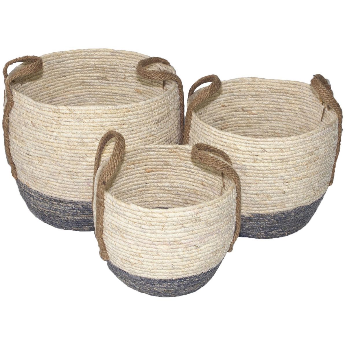 JUST HOME COLLECTION - Set 3 Canastos Jinan