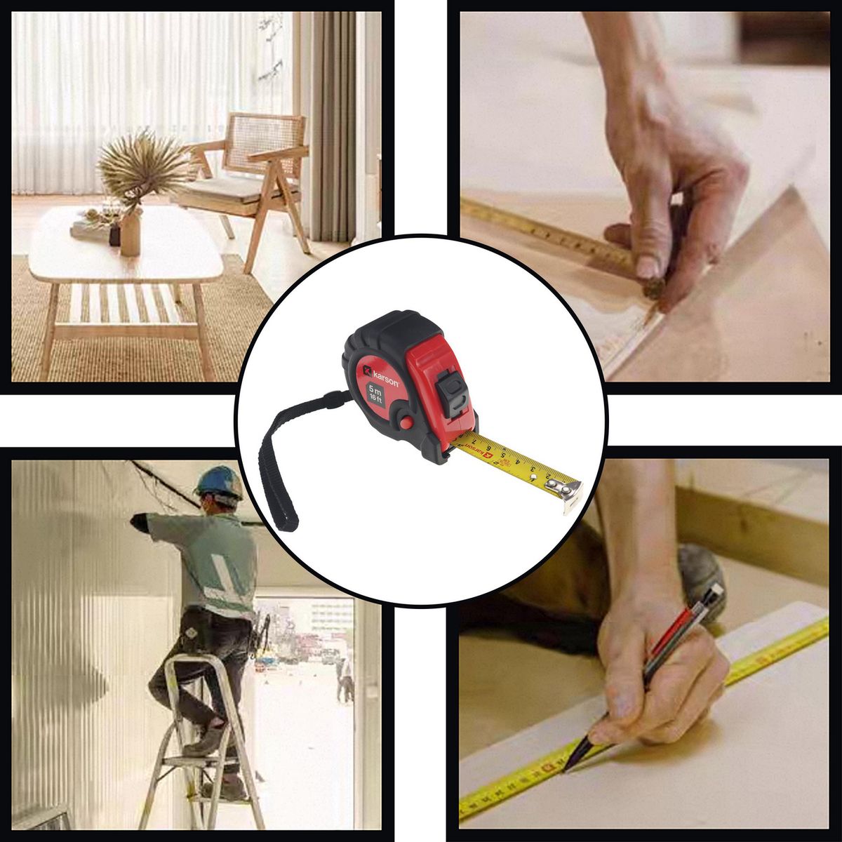 KARSON - Huincha De Medir 5 Metros Karson.