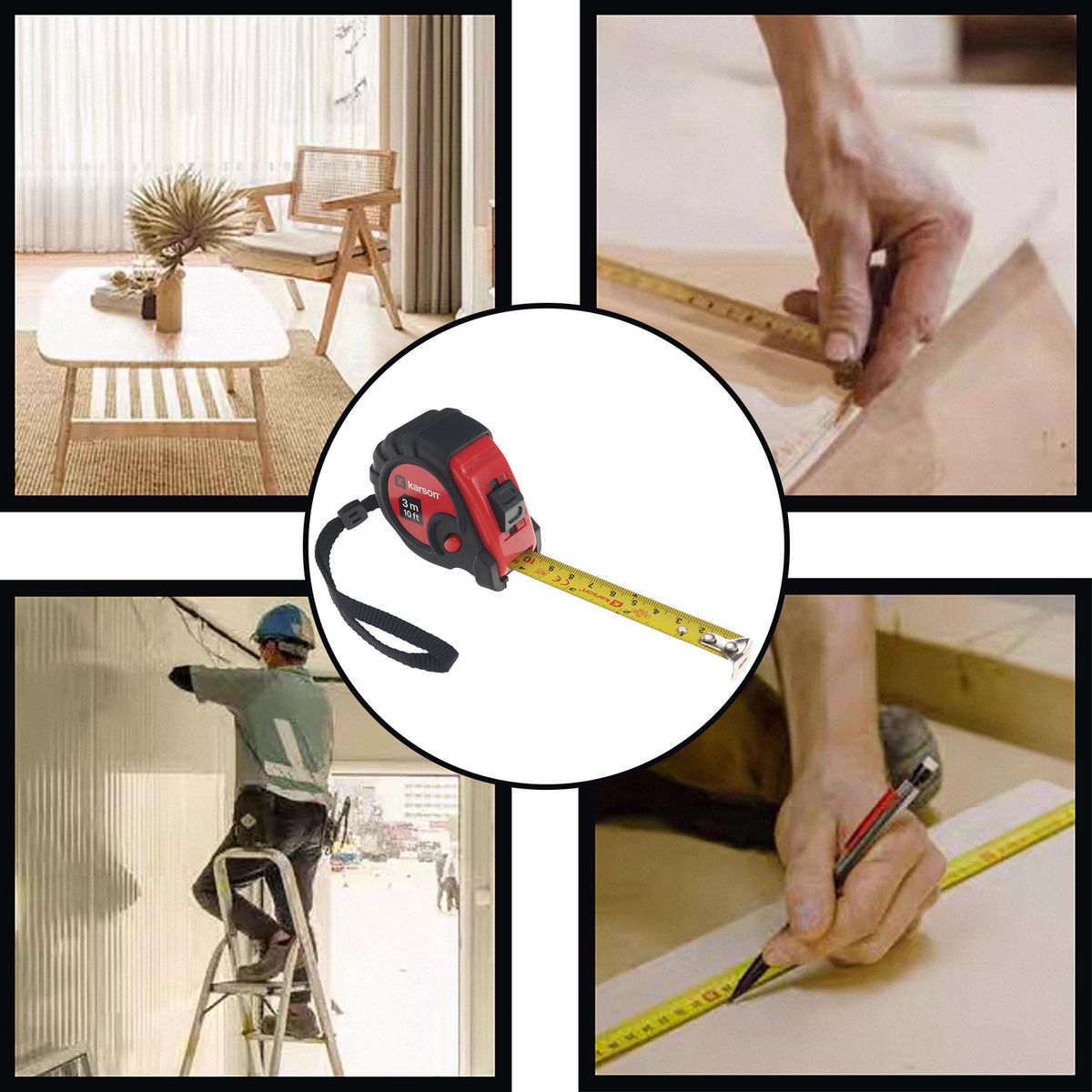 KARSON - Huincha de Medir 3m Karson