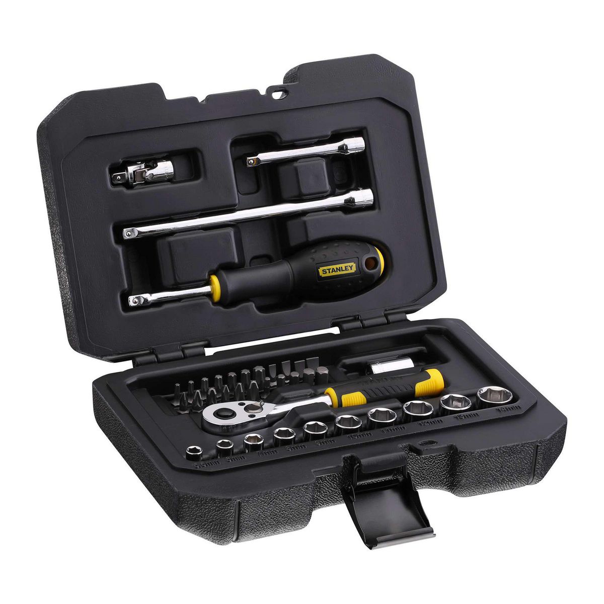 STANLEY - Set de Dados 1/4" 38 Piezas
