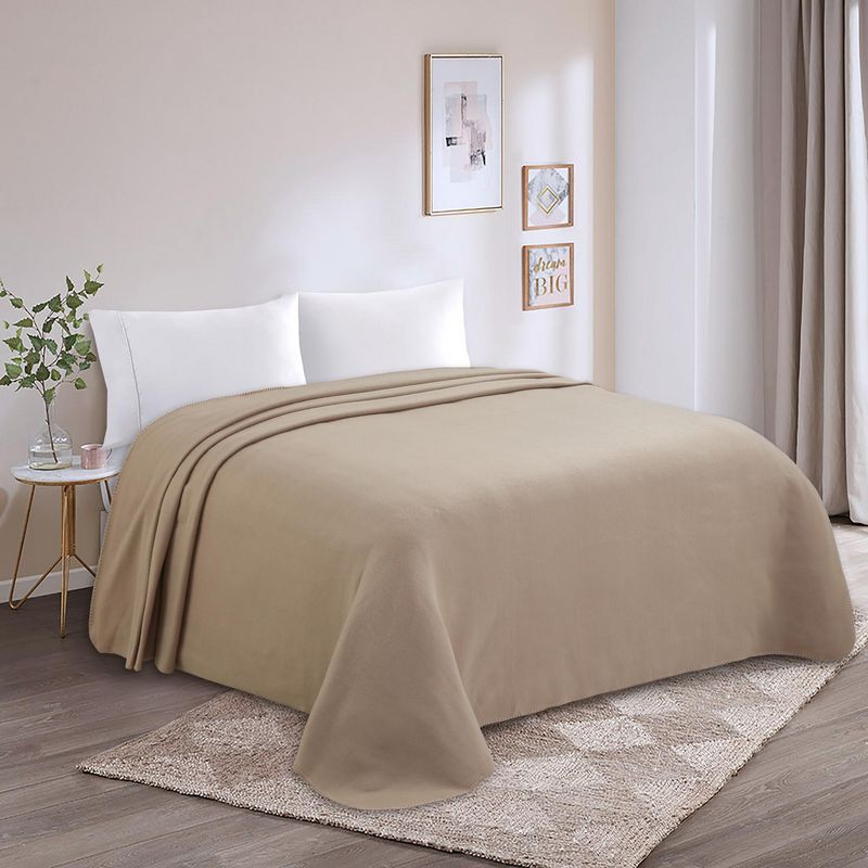 JUST HOME COLLECTION - Frazada Polar Taupe 165x220cm