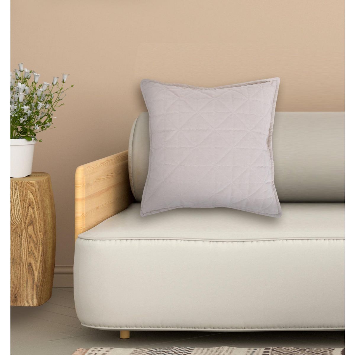 JUST HOME COLLECTION - Quilted 45x45 cm Beige