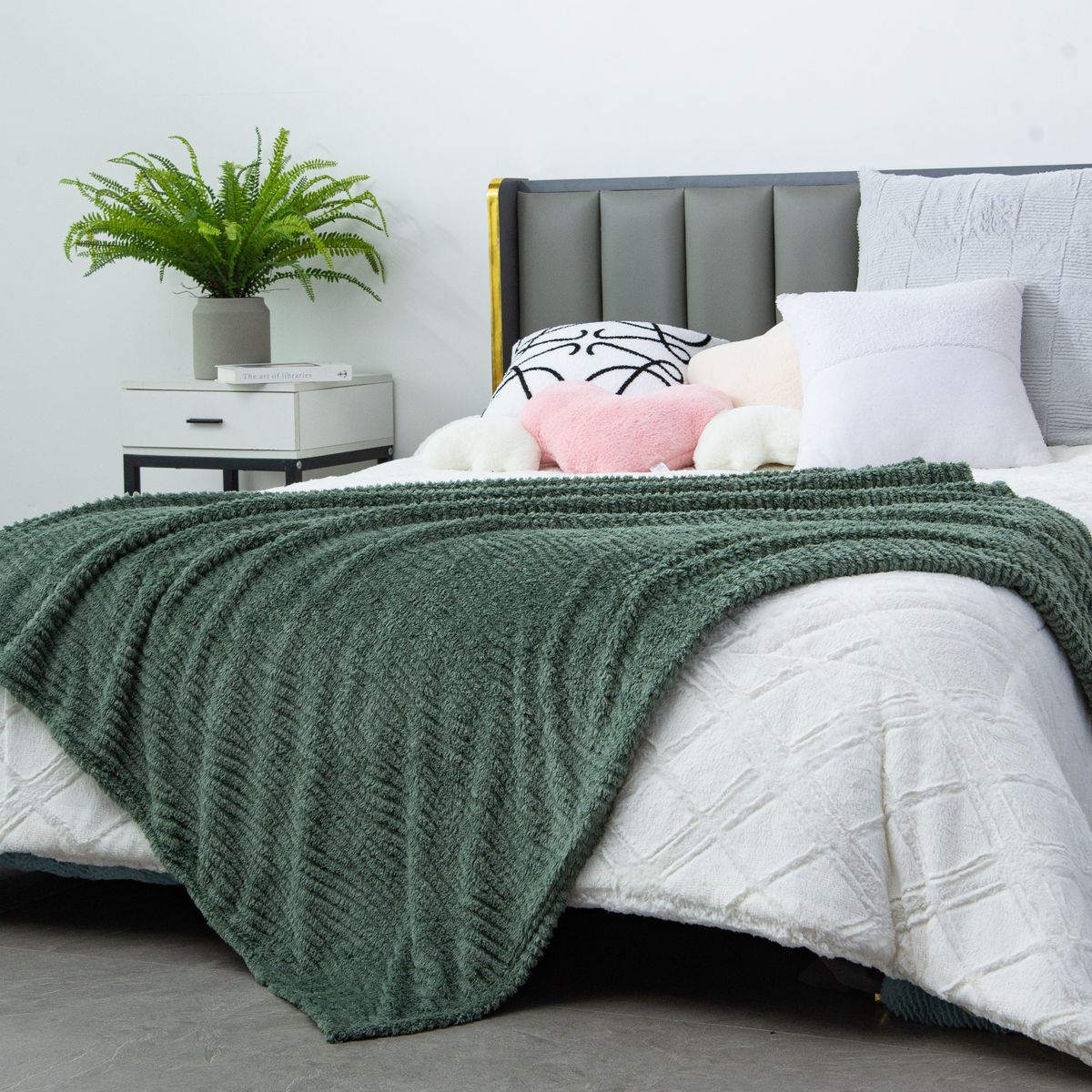 JUST HOME COLLECTION - Sherpa Especial Verde