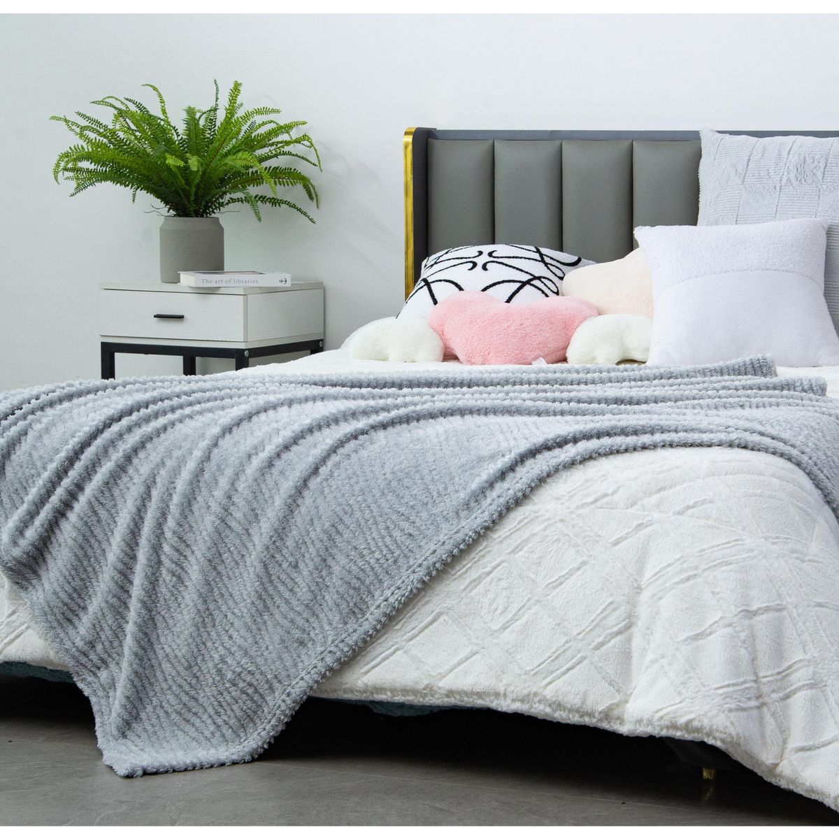 JUST HOME COLLECTION - Sherpa Especial Gris