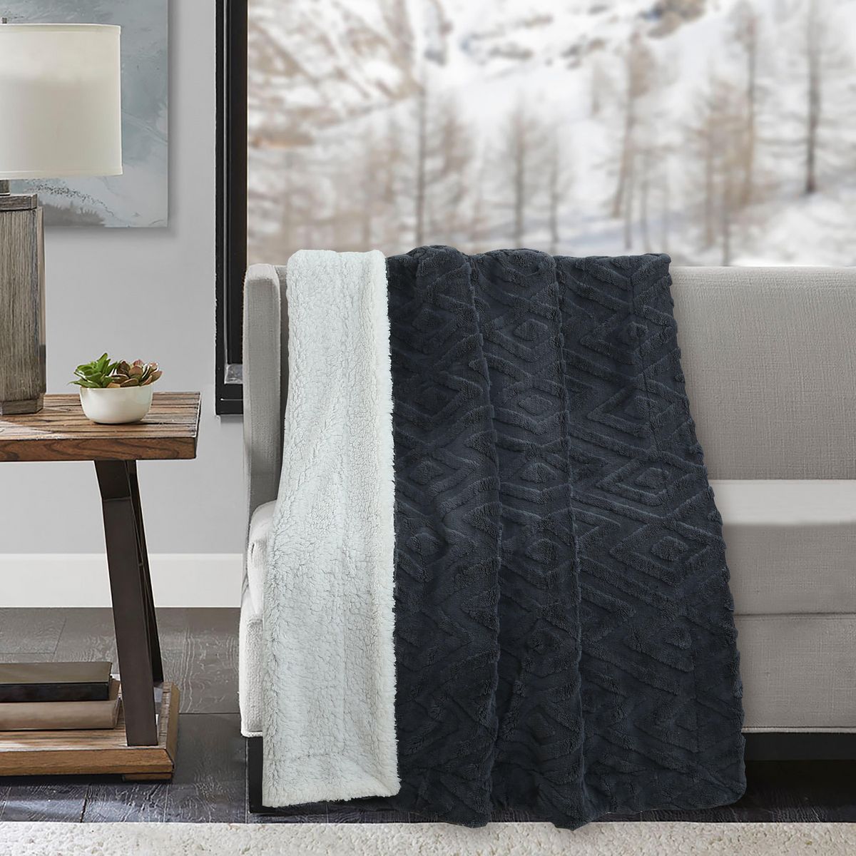 JUST HOME COLLECTION - Sherpa Especial Gris