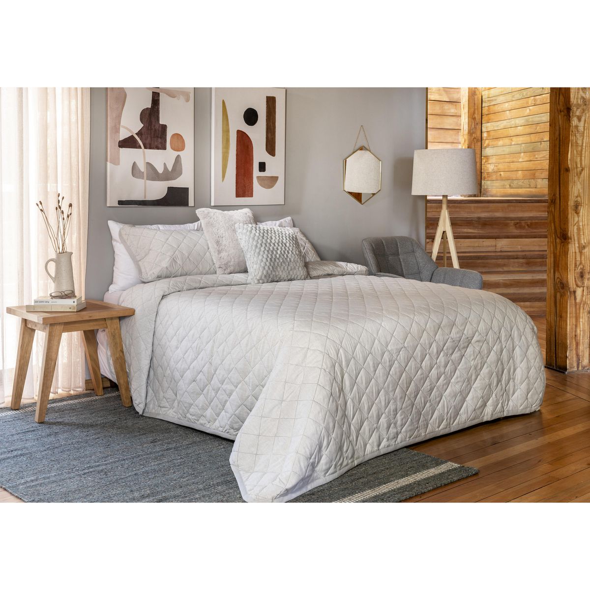 JUST HOME COLLECTION - Nordico Multicolor 2 plazas