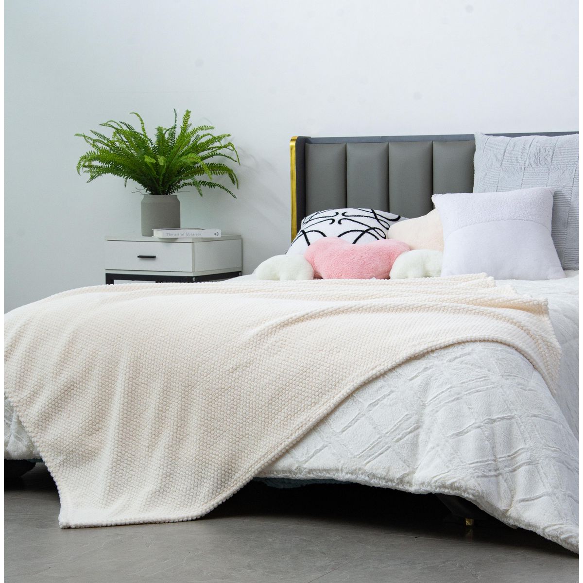 JUST HOME COLLECTION - Sherpa Especial Ivory