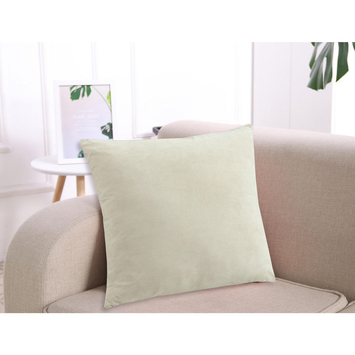 JUST HOME COLLECTION - Velvet 45x45 cm Beige