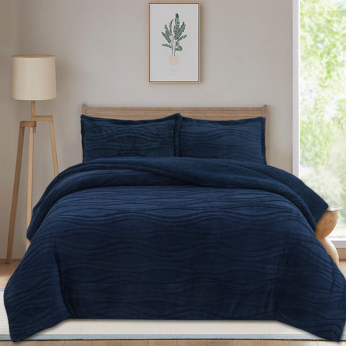 JUST HOME COLLECTION -  1.5 plazas Nordico Azul