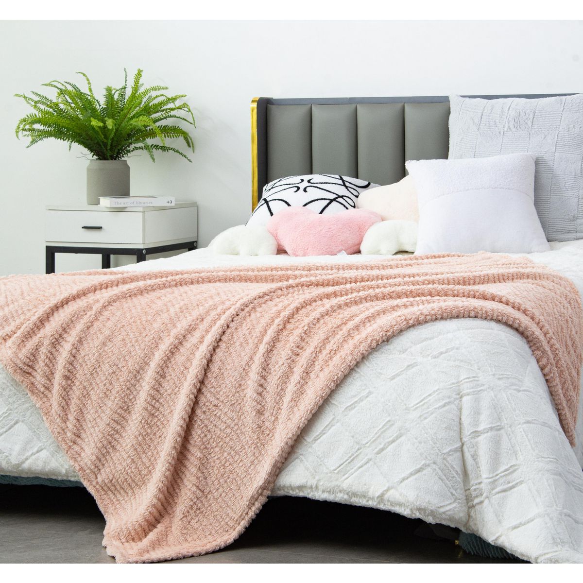 JUST HOME COLLECTION - Sherpa Especial Rosado