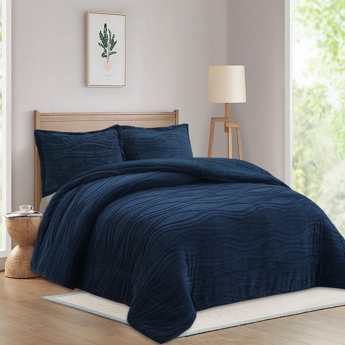 JUST HOME COLLECTION -  King Nordico Azul