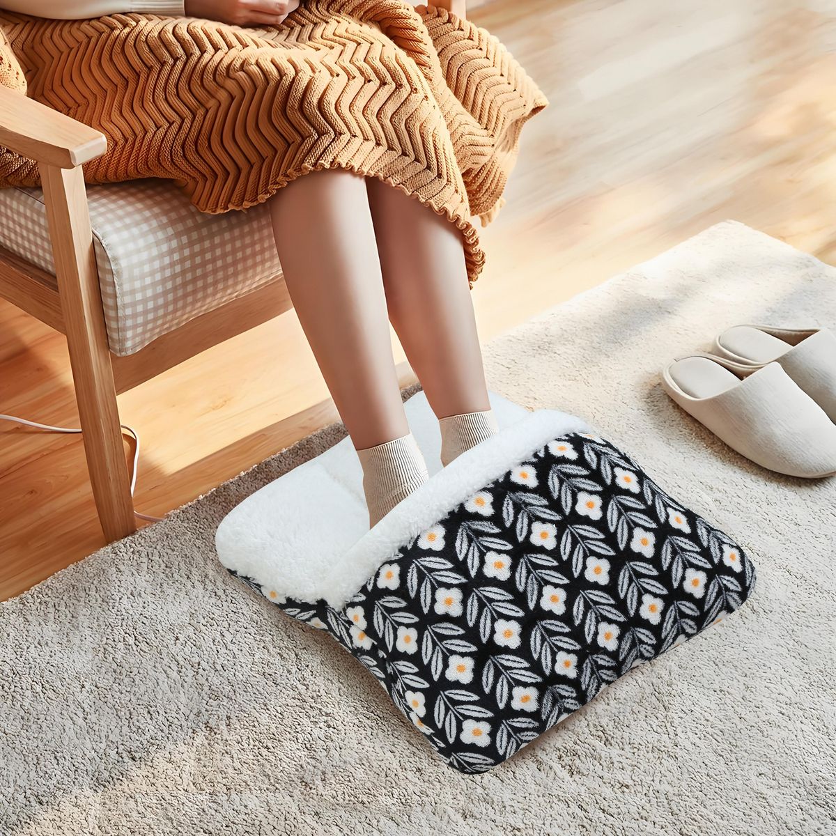 JUST HOME COLLECTION - Calentador de Pies 40x40cm Surtido