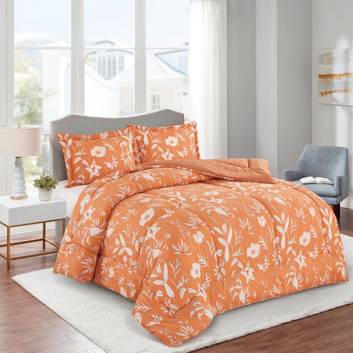 JUST HOME COLLECTION -  Queen Boho Multicolor