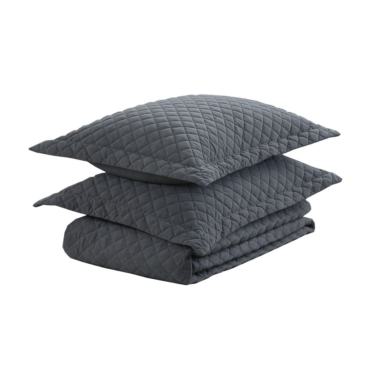 JUST HOME COLLECTION - Velvet Grafito King