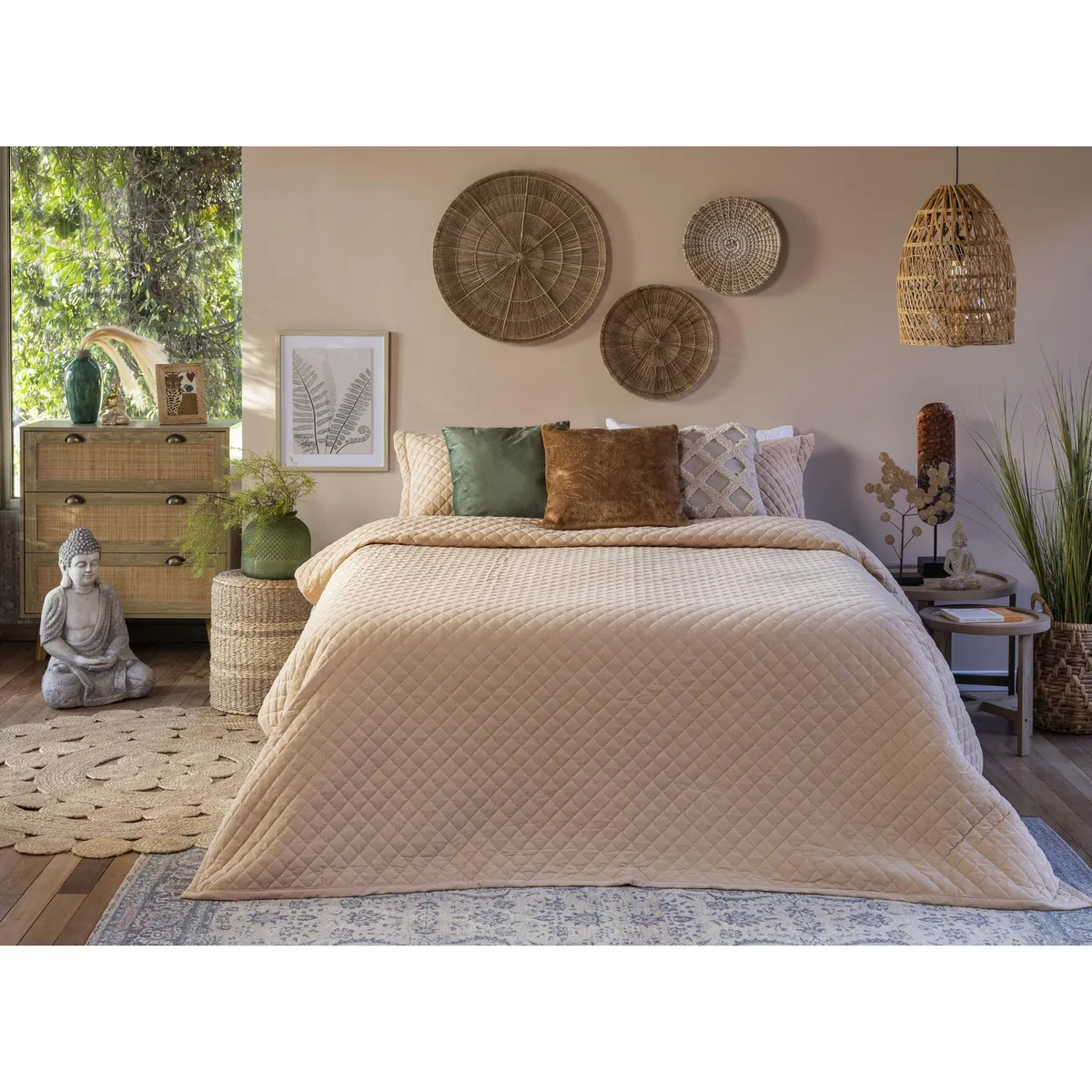 JUST HOME COLLECTION - Boho Arena 2 plazas