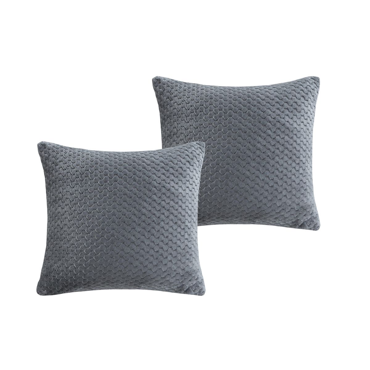 JUST HOME COLLECTION - Flanel 40x40 cm Gris