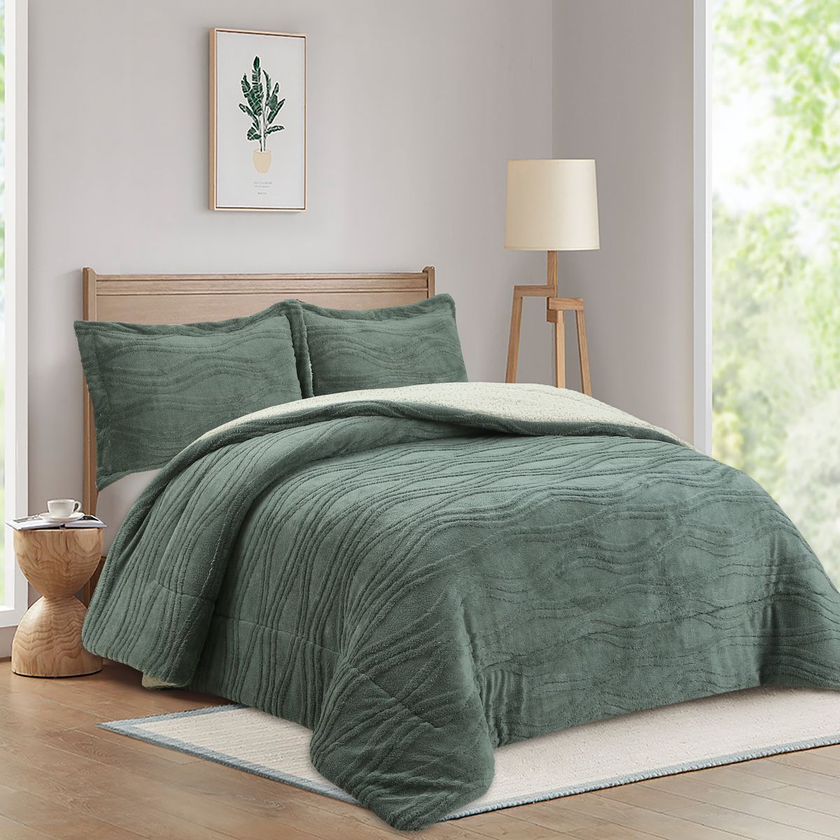 JUST HOME COLLECTION -  King Boho Verde