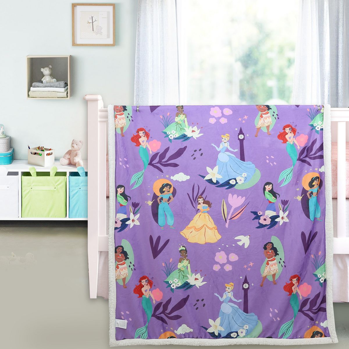 DISNEY - Manta Princesas 125x150cm