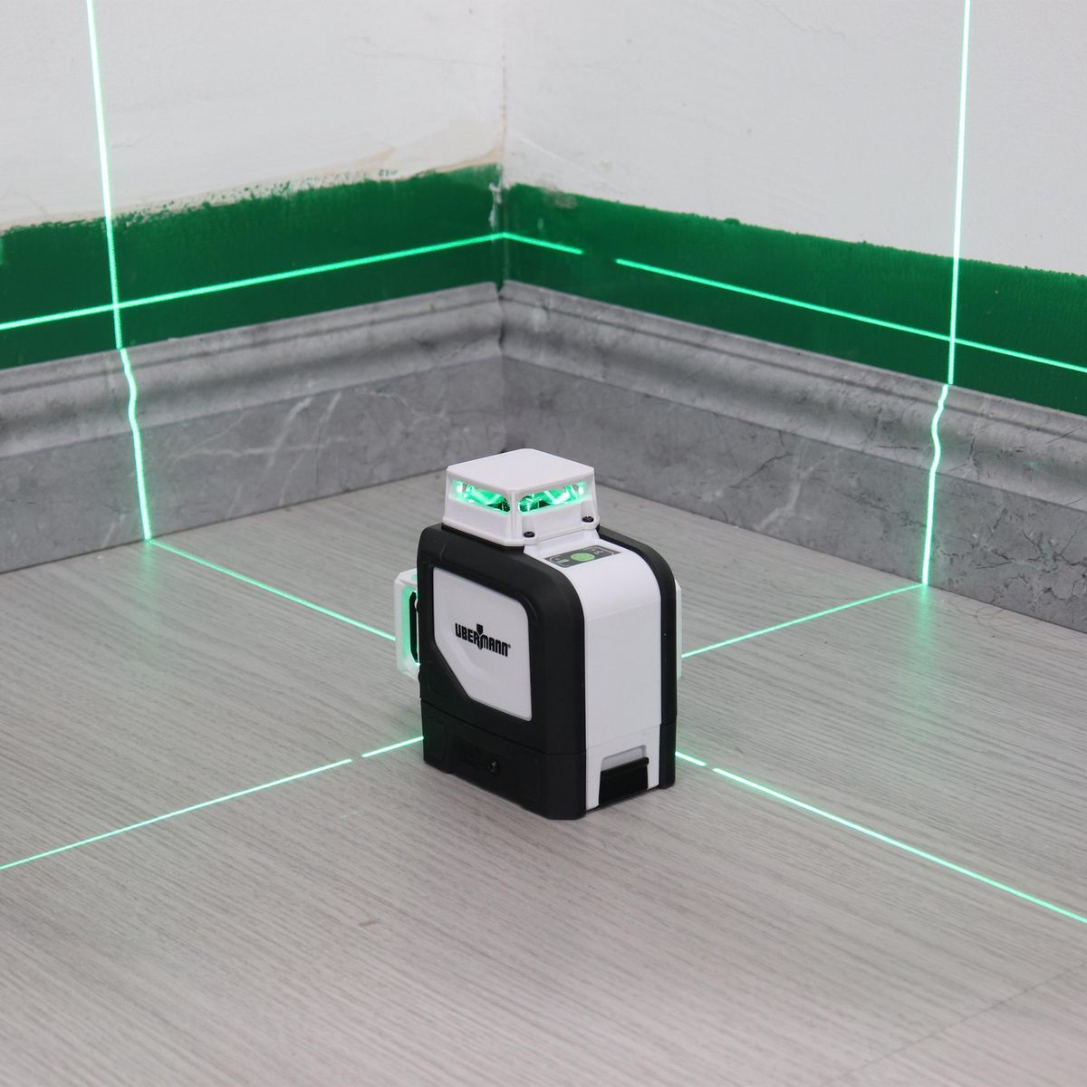 UBERMANN - Nivel Láser 3x360 L Verde