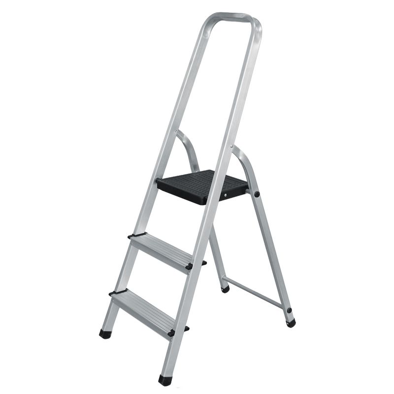 BAUKER - De paso Aluminio 0 cm 3 Peldaños