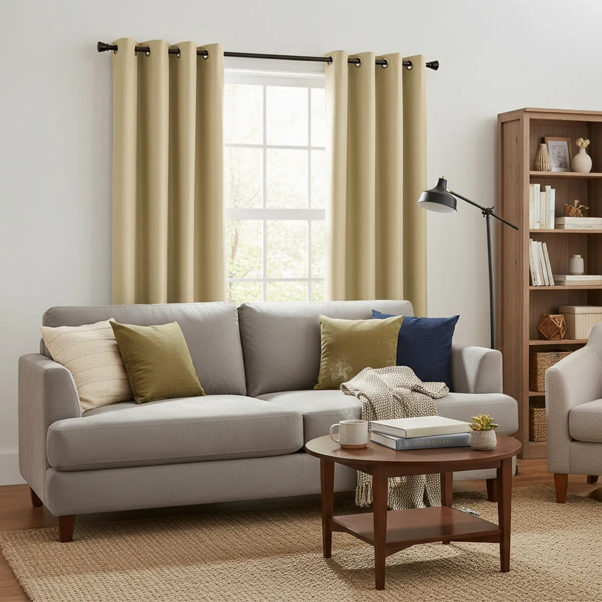 JUST HOME COLLECTION -  Blackout 140x180 cm Natural